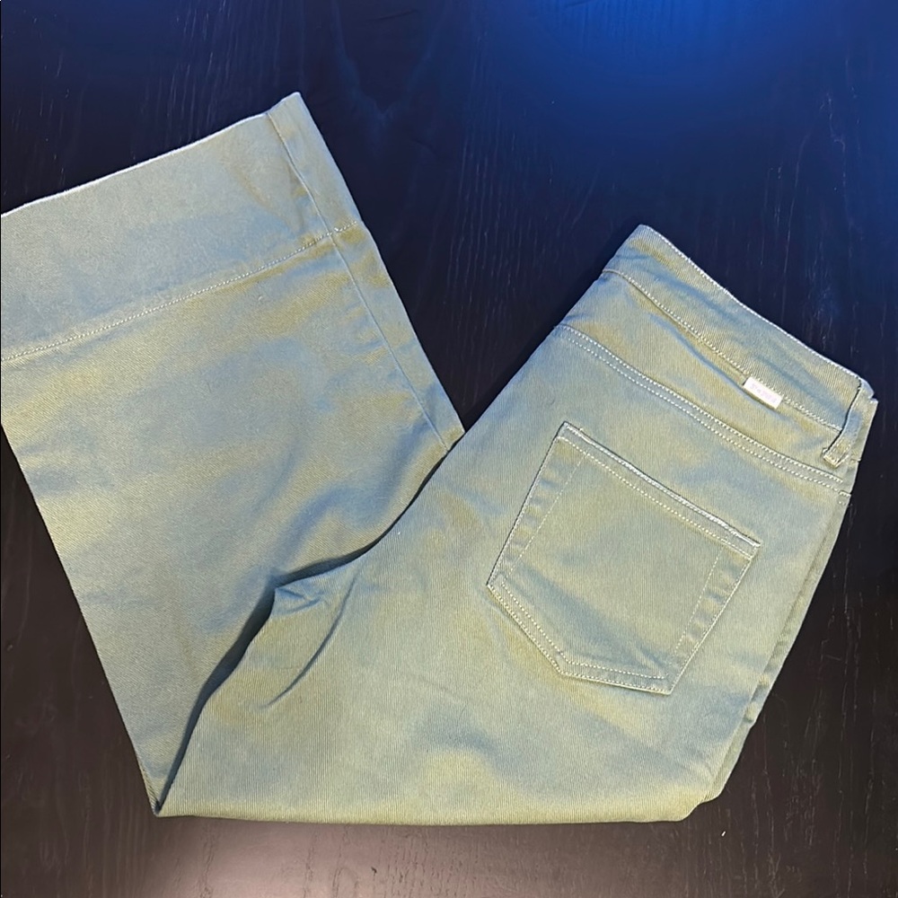 Sky and Sparrow Green Straight Leg Jeans